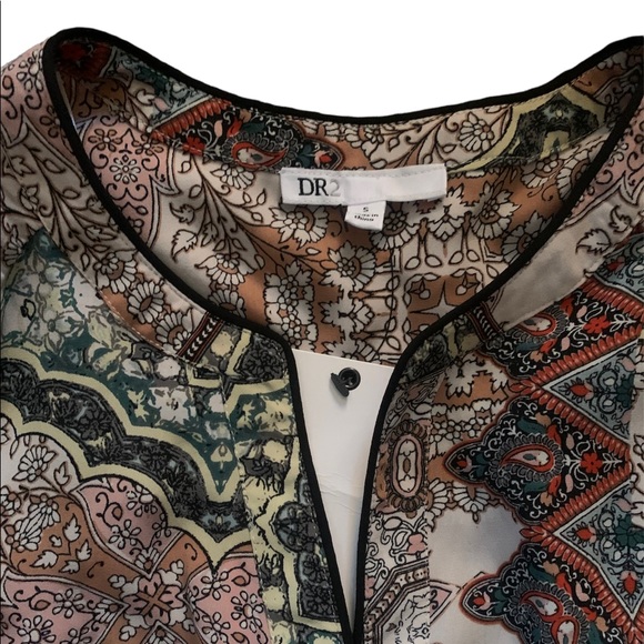 NWT ~ Size S ~ Dr 2 Patterned Tunic/Mini Dress - Picture 2 of 3